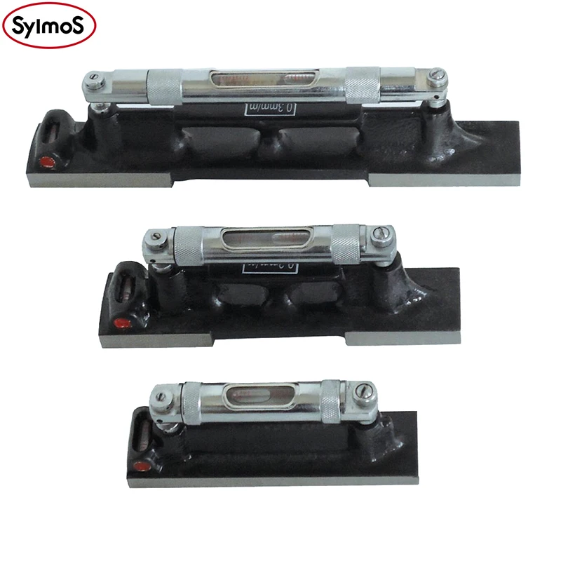 

Уровни промышленного блока, 150/200/300 мм градиент 0,05 мм, V-образный паз на дне для валов