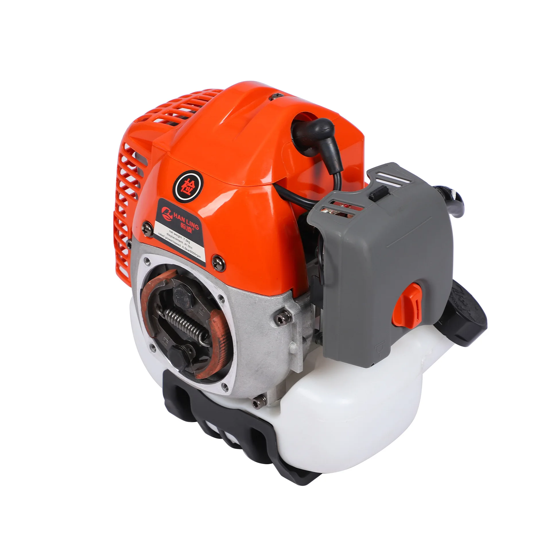 Фото Бензокосилка G45L 41.5CC, 2-тактная, для тяжелых работ, газонокосилка и триммер для сада №3