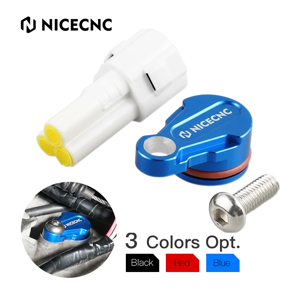 NiceCNC-Tapa de enchufe de bloqueo de Sensor de velocidad, cubierta para Yamaha RAPTOR 700 06-21 700R 09 11-21 YFZ450R 09-21 YFZ450X 10-11 YFZ 450R