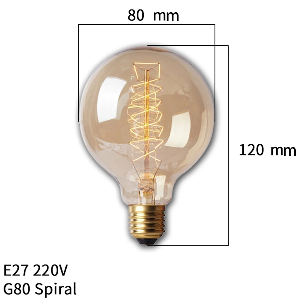 

Лампа Эдисона PARKSON 40 Вт, коричневое стекло, Е27