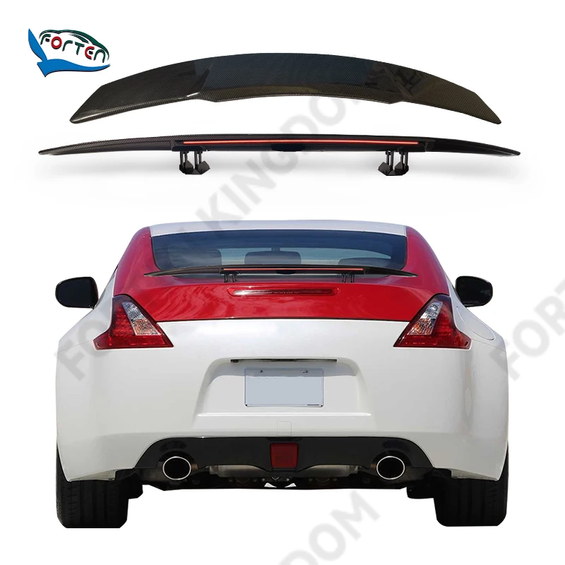 

Auto Exterior Accessories car Carbon Fiber Universal Electric Spoiler car rear spoiler for 370Z car electric spoilers universal