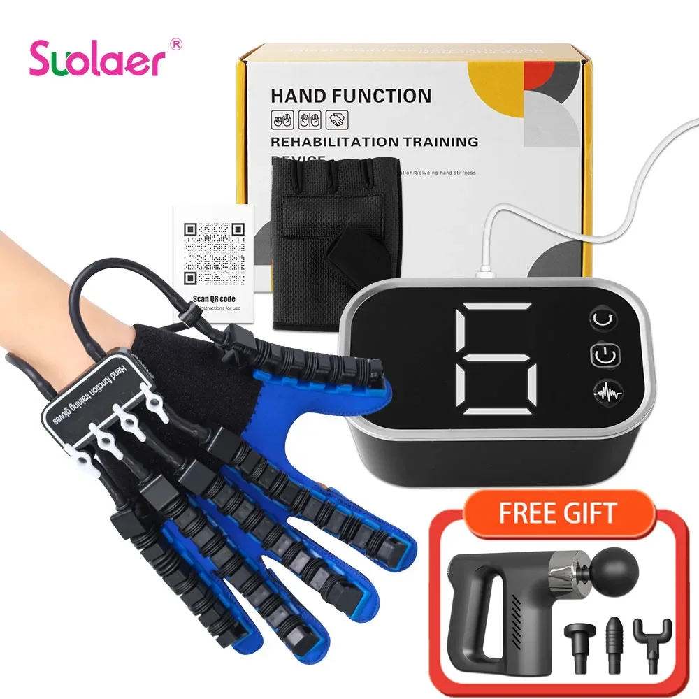 

Intelligent Rehabilitation Robot Gloves with USB Fascia Gun Hemiplegia Stroke Cerebral Infarction Finger Hand Function Recovery