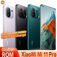 Global ROM Xiaomi Mi 11 Pro 5G NFC 128GB/256GB Snapdragon 888 50MP Camera 120HZ AMOLED Curved Screen 67W Fast Charge Smartphone
