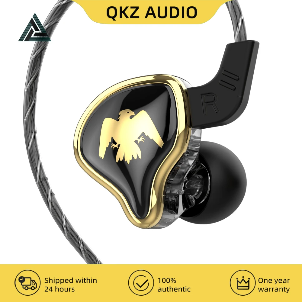 

QKZ AK6 Ares EDX PRO 1DD Dynamic Earphones HIFI Music Sport Earbuds In Ear Earphones Sport Noise Cancelling Headset EDXPRO DQ6 Z