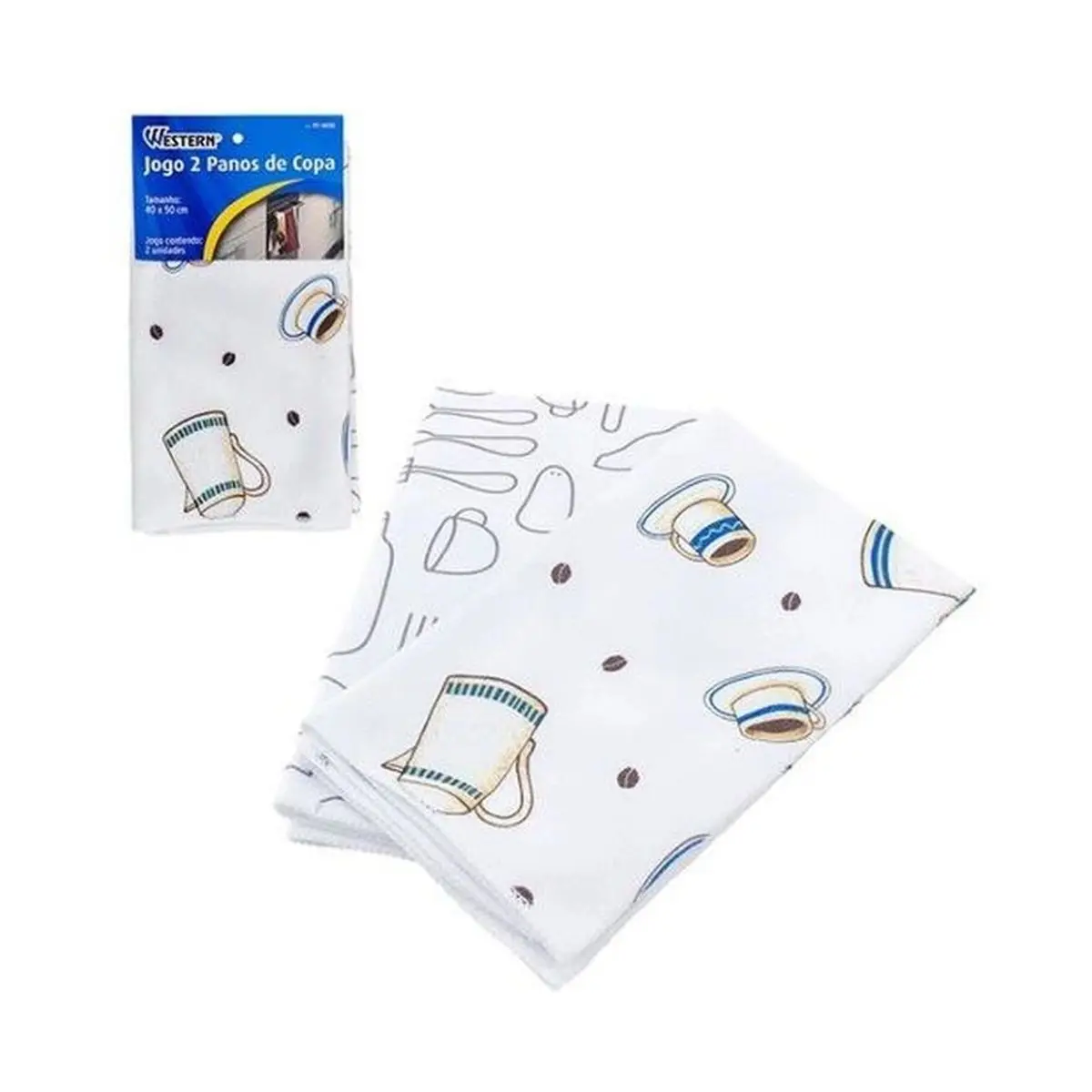 

POLIESTER CUP CUP CLOTH 50X40CM KIT WITH 2 PC-4050 PECAS