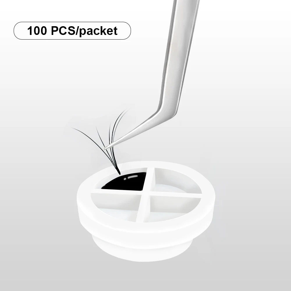 100 шт. пластиковая подставка для наращивания ресниц