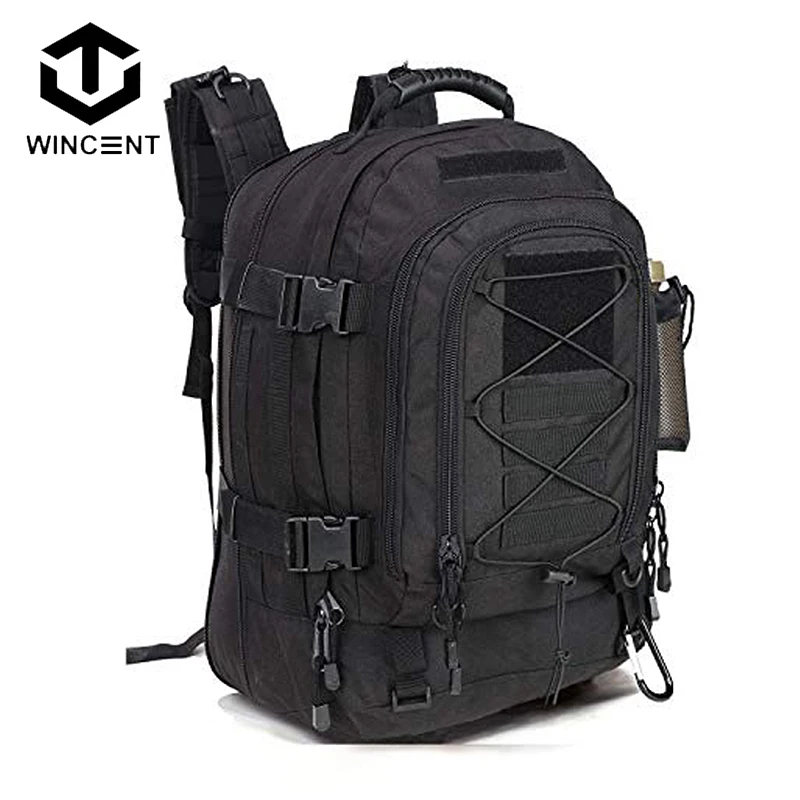 

Men Climbing Backpack Large Capacity Military Tactical Waterproof Durable Hiking Hunting Fishing Expandable 39L-60L Rucksack