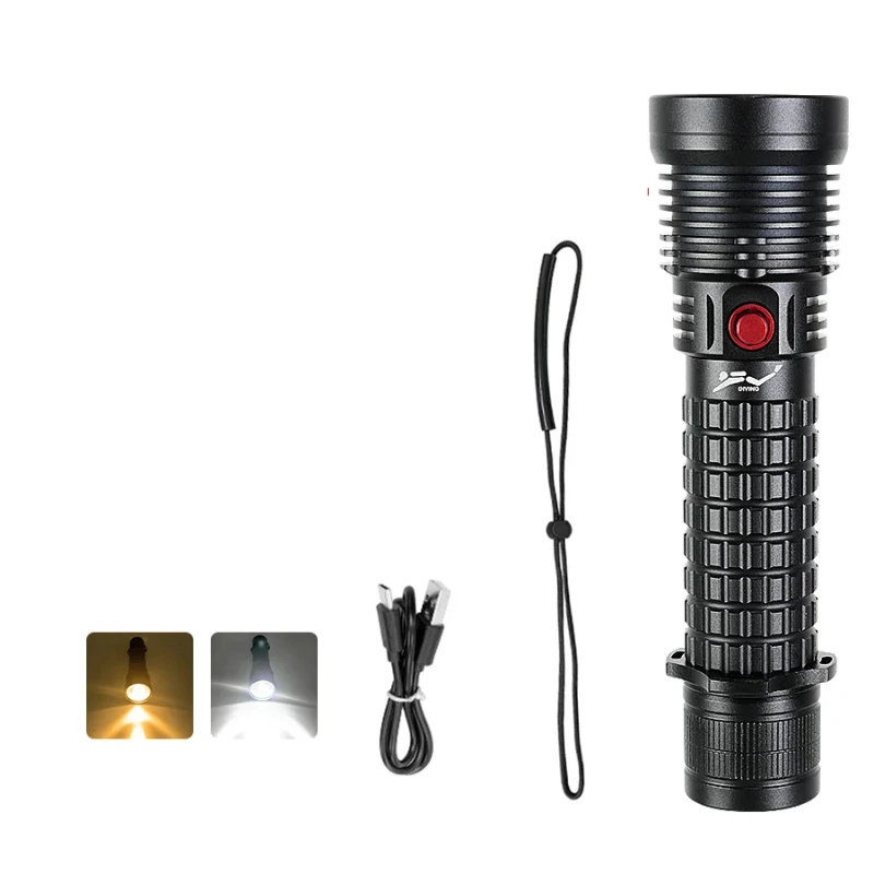 

Профессиональный водонепроницаемый фонарик для дайвинга LED 30Вт