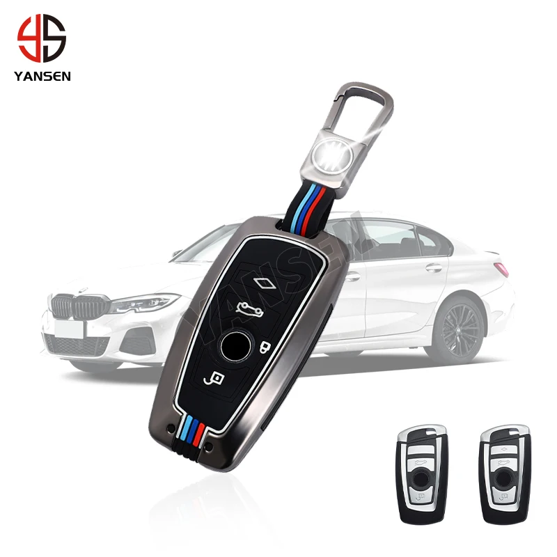 

Zinc Alloy Car Key Protection Cover Case for BMW 3 5 7 X Series X3 F25 X4 F26 F30 G20 F31 F34 F10 G30 F11 320li 525li I3 M3 M4