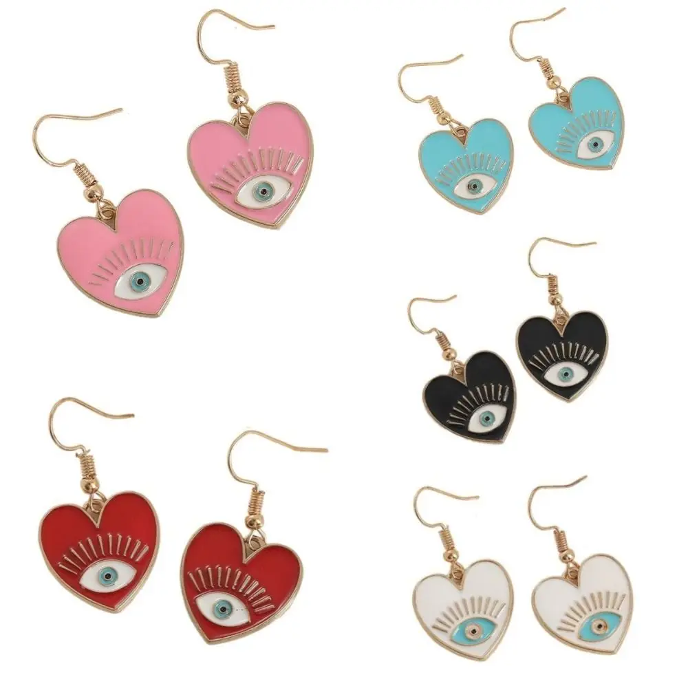 Серьги Partysu в Корейском стиле с дьявольскими глазами элегантные темпераментные