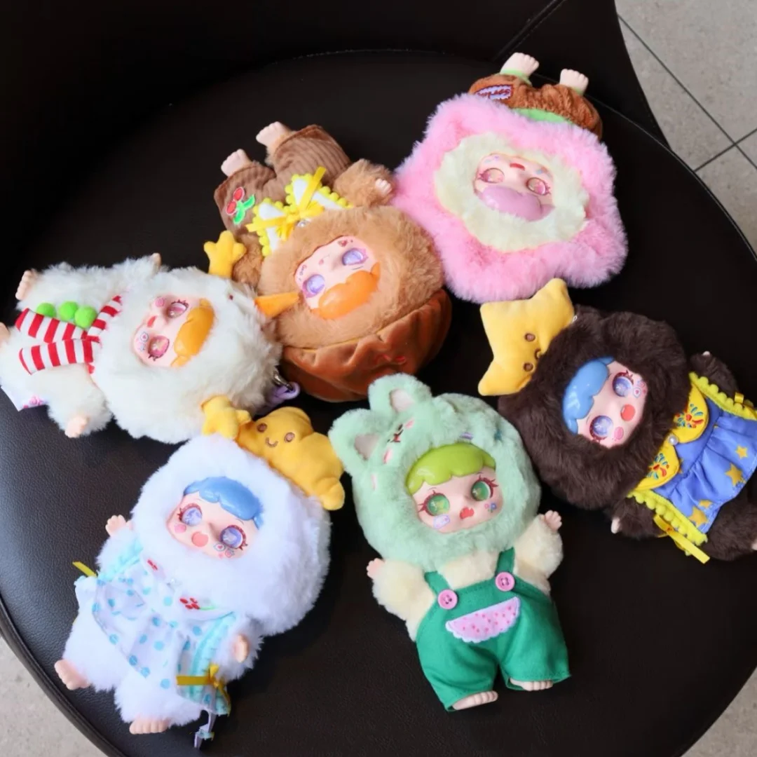 Натуральная периферийная серия Непослушный ребенок Rongrong Everday плюшевая глухая