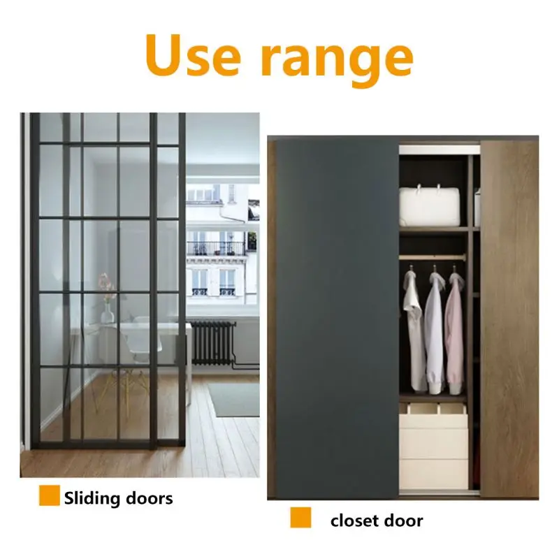 10Pcs Home Closet Cabinet Sliding Door Wheel Metal Nylon Furniture Wheels Roller G32D |