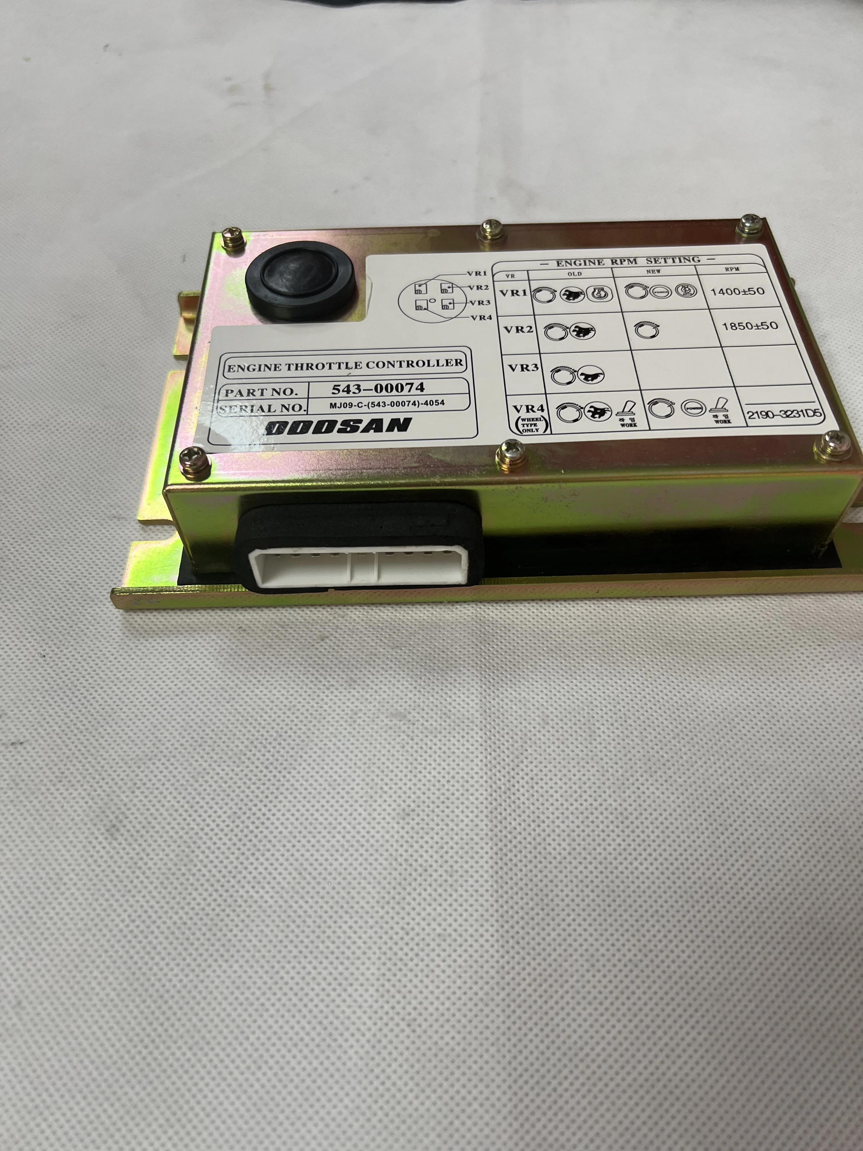 543-00074 Контроллер экскаватора DH150-7 DH220-7 DH300-7 DH420-7