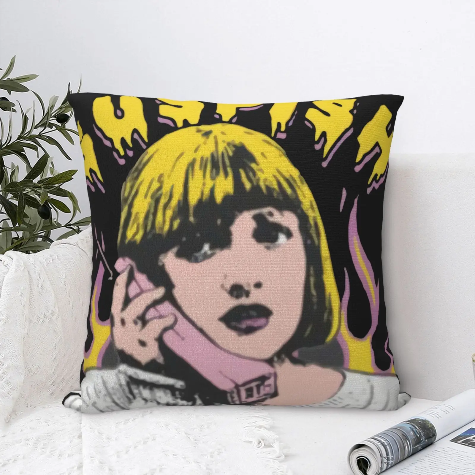 

Бэйли сариан подтяжки Merch Bailey 5957 Подушка Чехол для дивана с молнией для спальни наволочка для подушки
