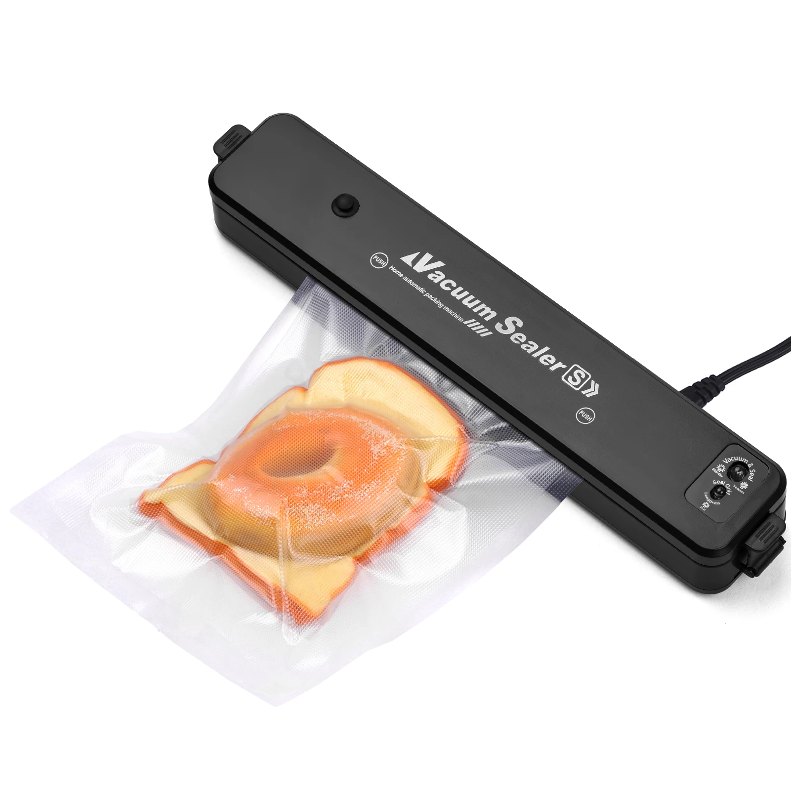 

Vacuum Sealer Machine for Food Preservation Dry Moist Food Saver with 10 Vacuum Bags Fresh-keeping Food Sealing