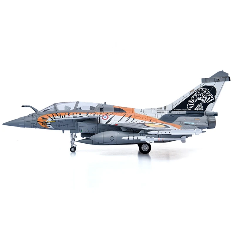 Модель самолета французский Рафайл B имитация украшений модель 1:72 коллекция