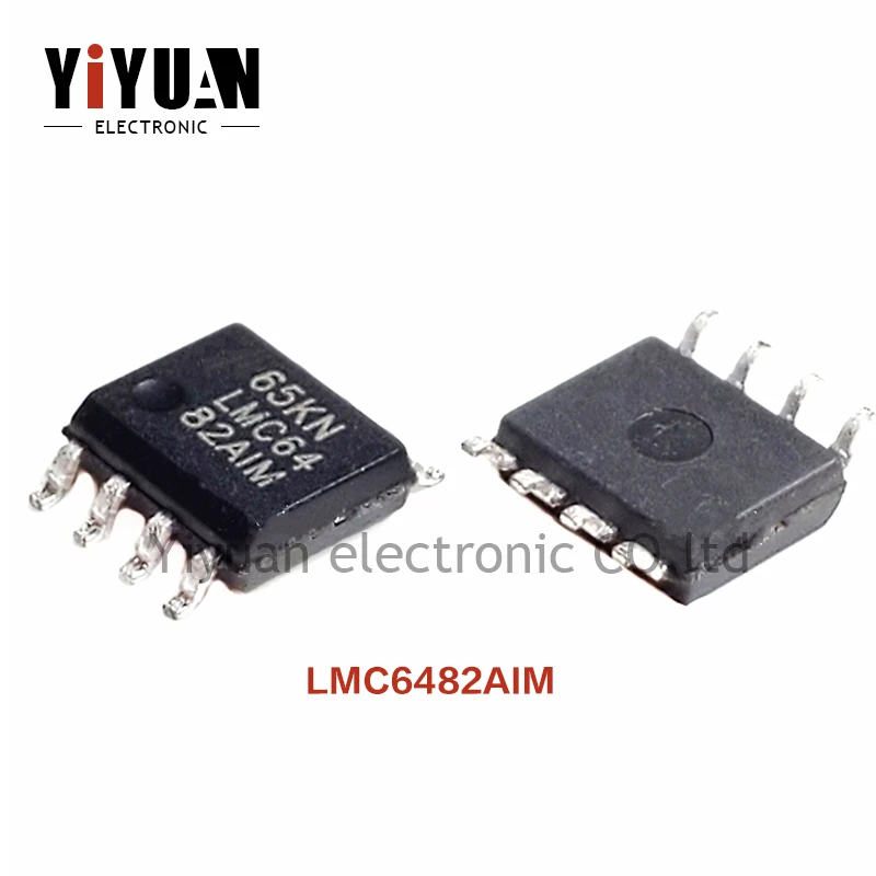 

10PCS NEW LMC6482AIM Operational Amplifier