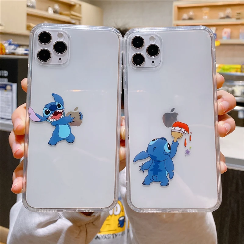 

Прозрачный чехол для iPhone 11/12/13 Pro Max 7 8 Plus Xs Max Xr