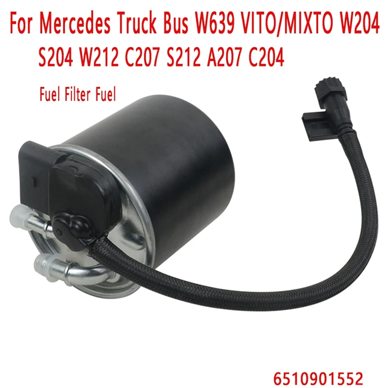 

Топливный фильтр, топливный водяной сепаратор 6510901552 для Mercedes Truck Bus W639 VITO/MIXTO W204 S204 W212 C207 S212 A207 C204