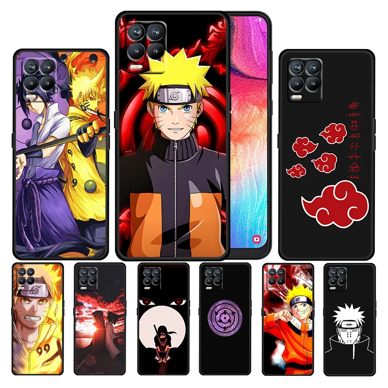 

Anime Naruto Cool For OPPO Realme GT Neo Master Edition 9i 8 7 Pro C21S Narzo 30 TPU Soft Silicone Black Phone Case Fundas Cover