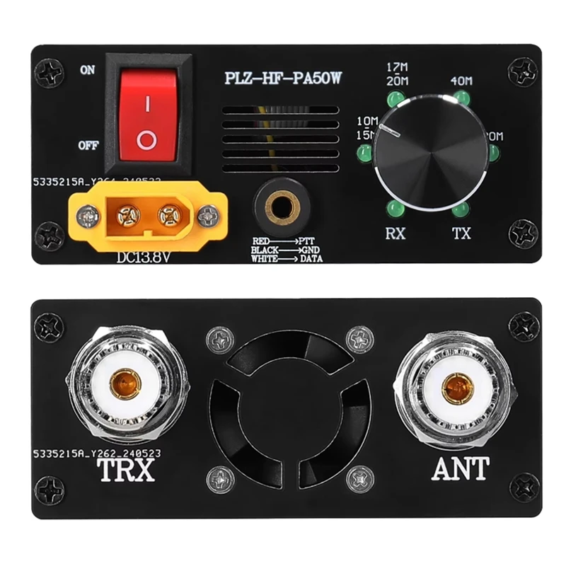 Коротковолновый усилитель мощности 50 Вт с 4-ступенчатым автоматическим