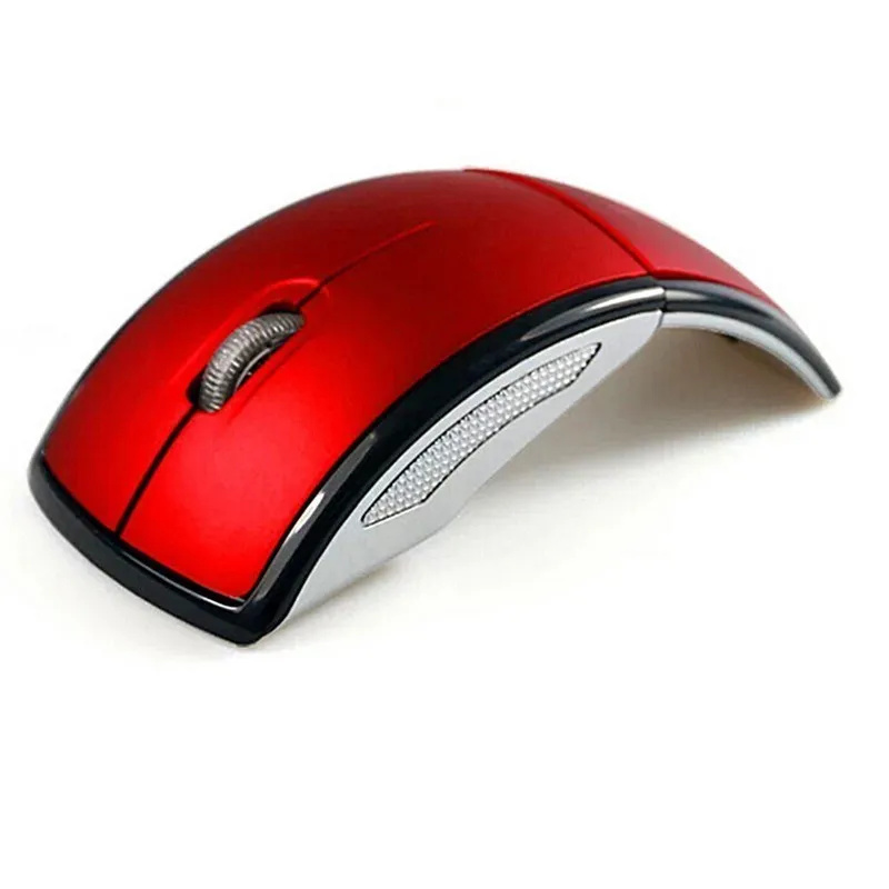 

NEW 2.4G Wireless Mouse Foldable USB Receiver Folding Optical Mouse/Mice Wireless Computer For PC Laptop Win7/8/10/XP/Vista Best