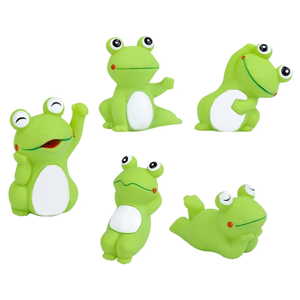 

1 Set Showering Bath Frogs Frogs Squeaky Frogs for Children Gifts Kids Home