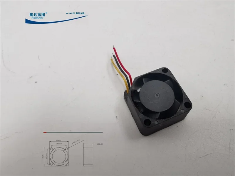 Совершенно новый и оригинальный бесшумный 2010 трехпроводной вентилятор для