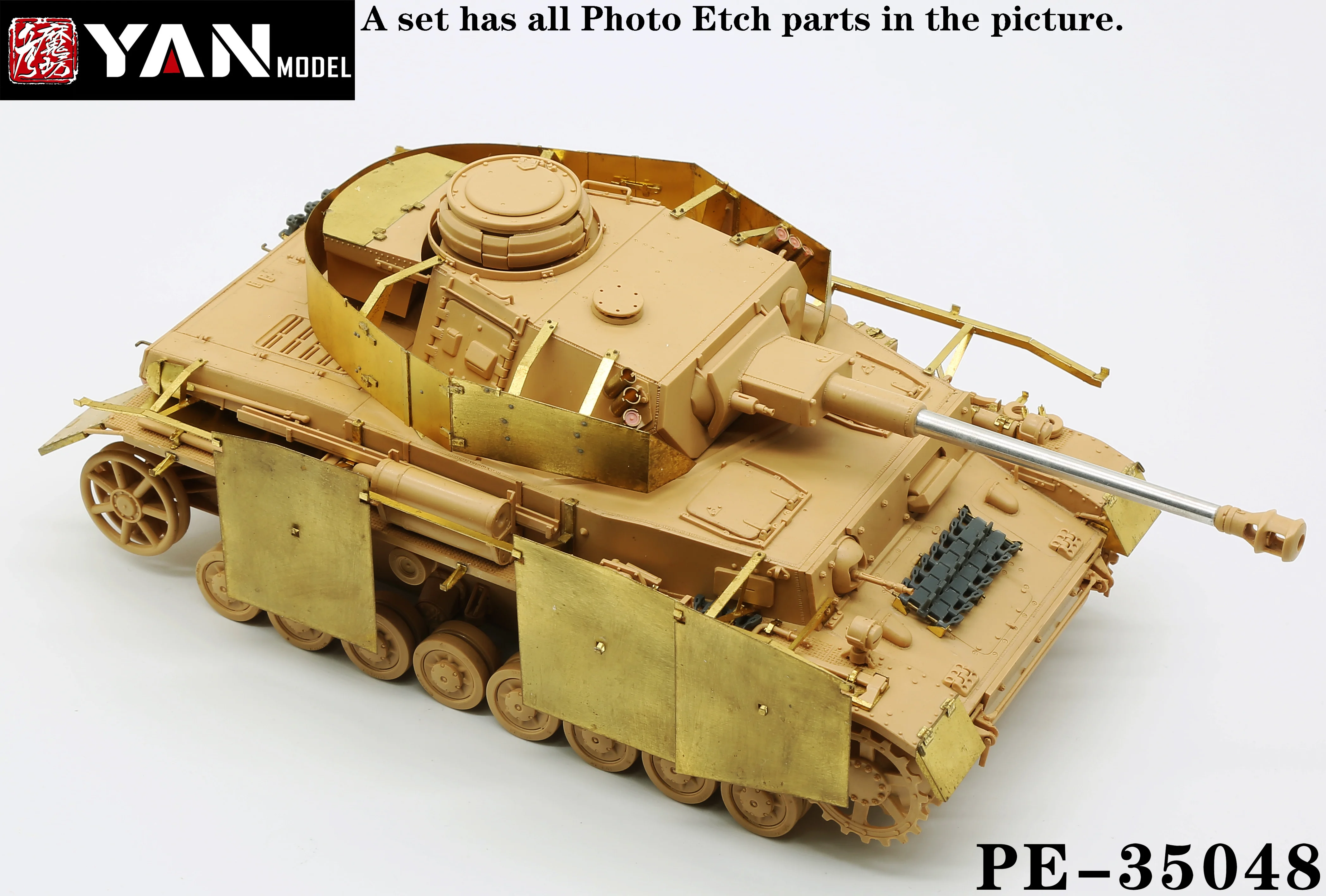 

Yan Model PE-35048 1/35 Pz.Kpfw.IV Ausf.H/G for RFM RM5053/RM5046/RM5055