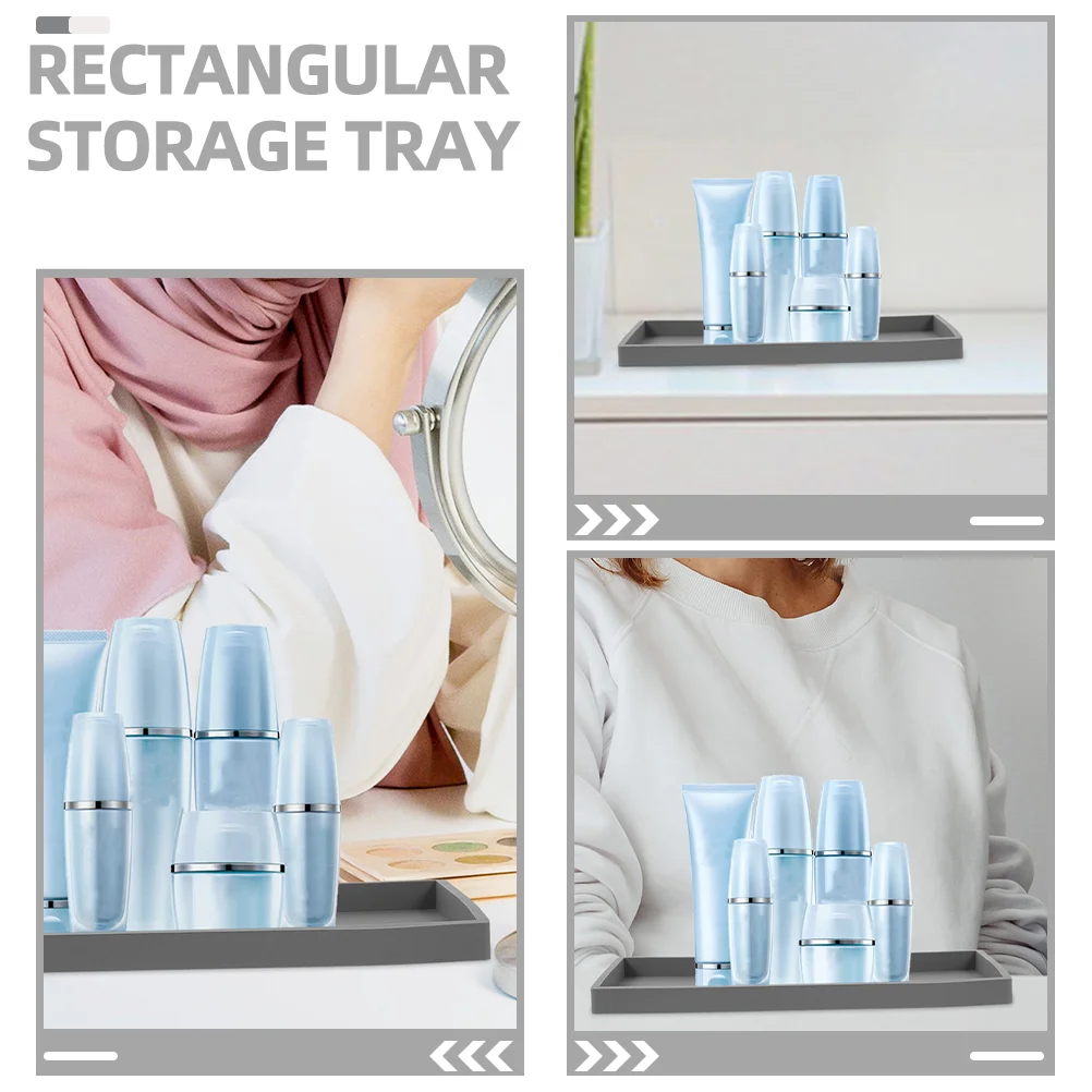 Силиконовый лоток для хранения Bac Rangement туалетная столешница аксессуары