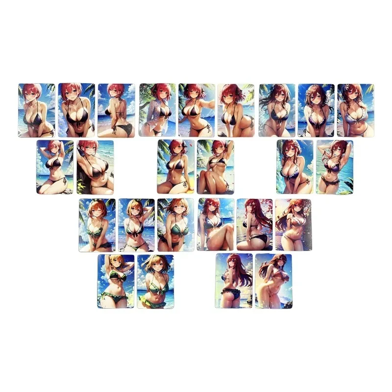 

5 шт./компл. прекрасные квинтуплеты Накано Мику анимационные персонажи фонарики аниме классика фотоигрушка