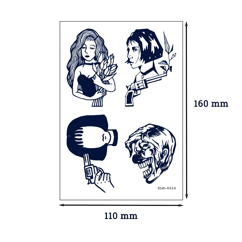 VeeCharm — временные татуировки-наклейки с полупостоянным соком