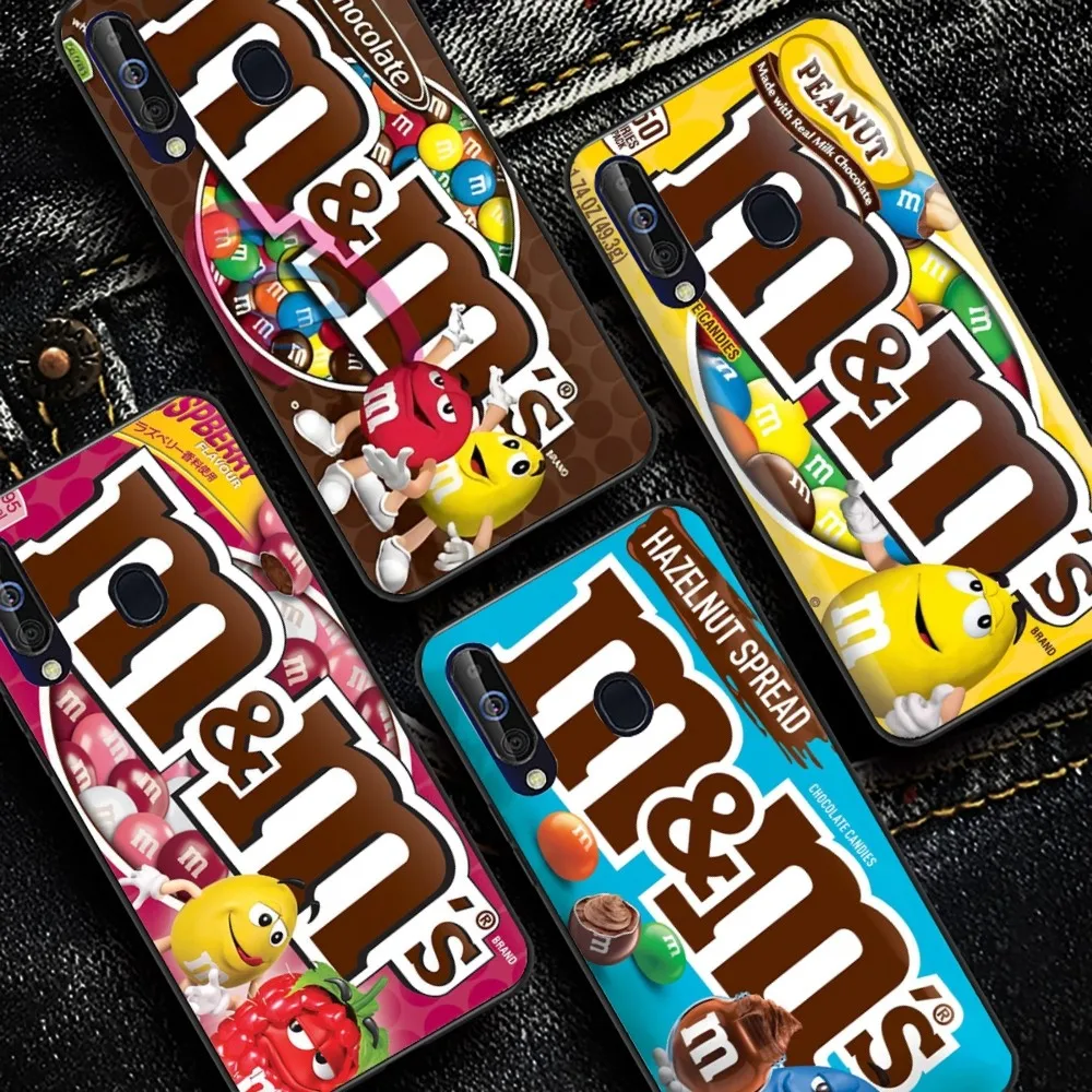 

M-M&Ms Chocolate Phone Case For Samsung A 10 11 12 13 20 21 22 30 31 32 40 51 52 53 70 71 72 73 91 13 shell