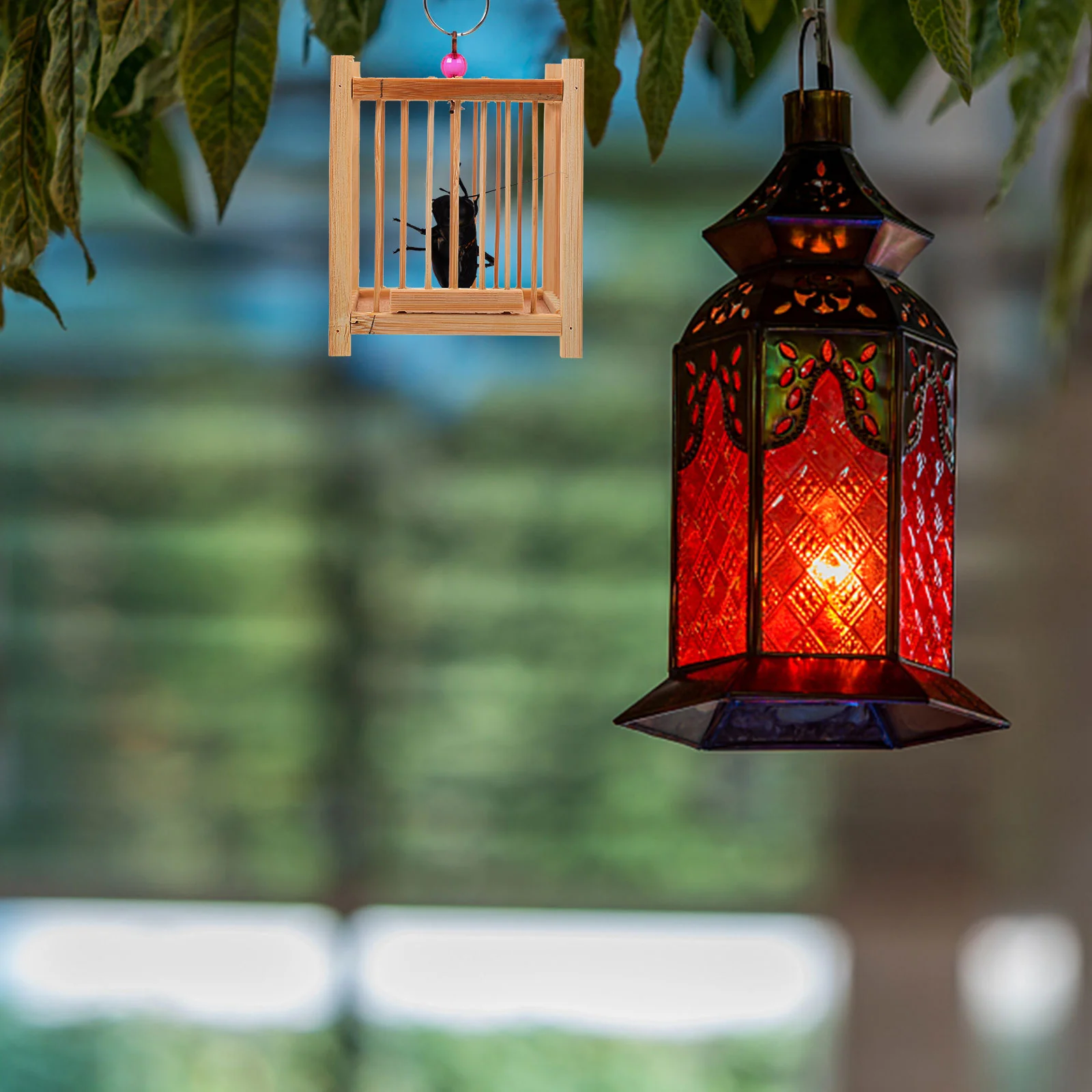 Клетка для переноски трав насекомых дома мелких бамбуковых тараканов играющих