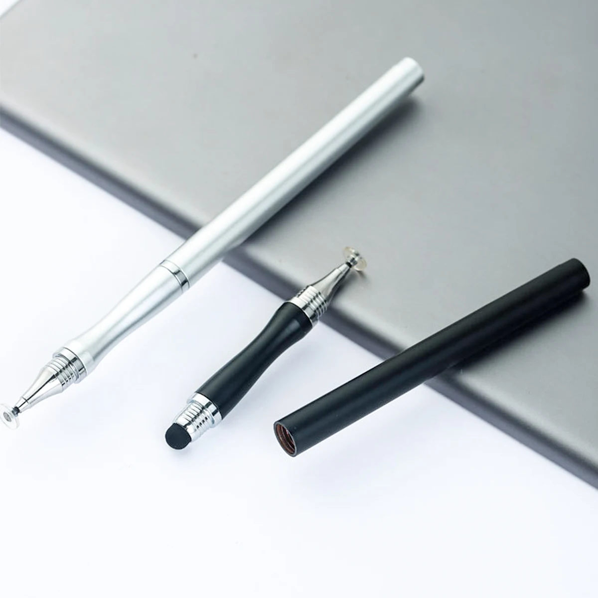 

2 In 1 Stylus Pen for Smartphone Tablet Drawing Capacitive Pencil Android Mobile Screen Note Touch Pen for Iphone 6 7 11 12