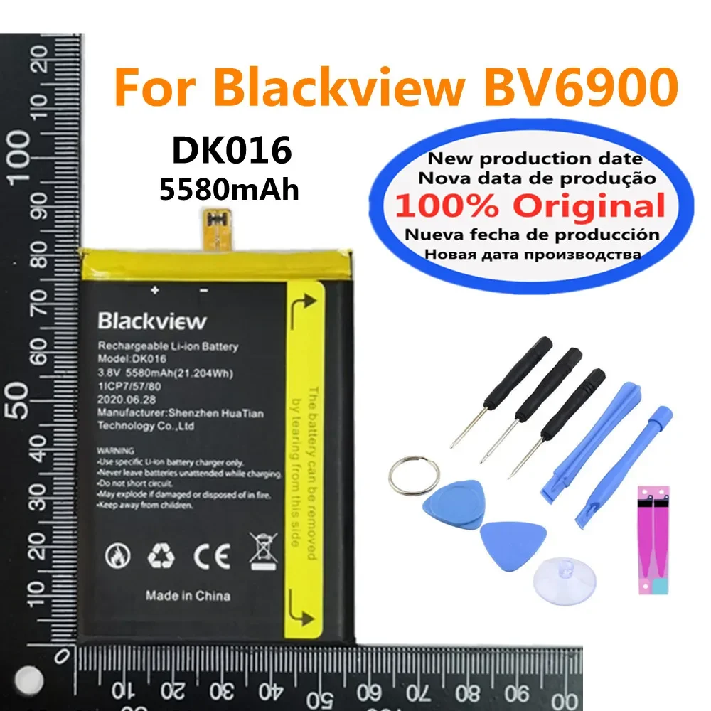 5580 мАч DK016 оригинальный аккумулятор высокого качества для Blackview BV6900 телефона Bateria