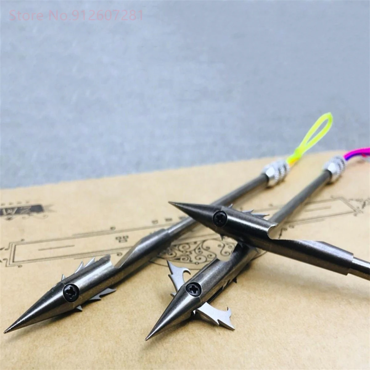 Дротика для охотничьей рыбы из углеродистой стали очень острое искусственное