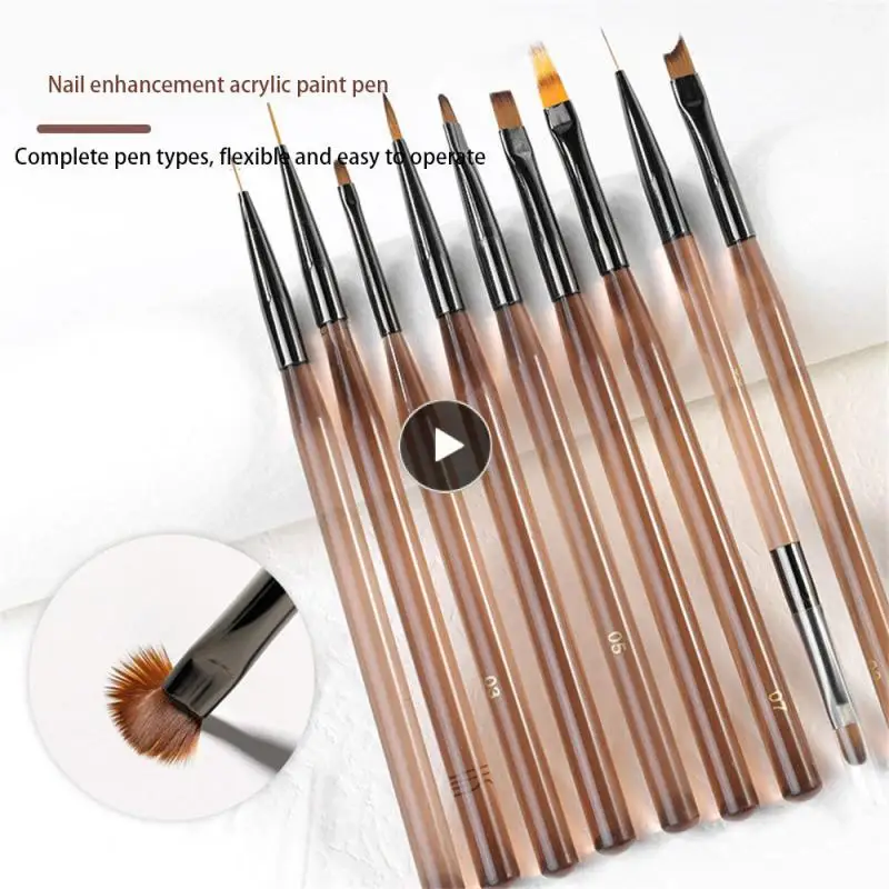 

Кисть для лайнера во французском стиле, УФ-гель, ручка для наращивания, кисти для дизайна ногтей, инструмент для маникюра, дизайн ногтей, искусственная полировка, ручка для рисования