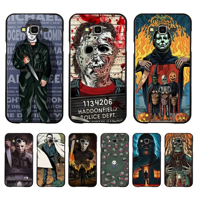 

The Curse Of Michael Myers Horror Movie Phone Case for Samsung J 2 3 4 5 6 7 8 prime plus 2018 2017 2016 core