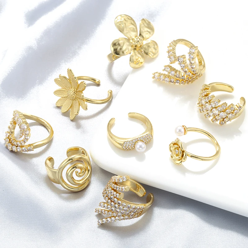 Женское кольцо ZHUKOU