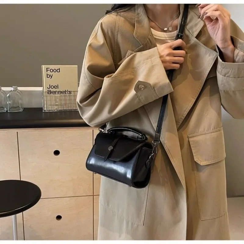 Новый стиль универсальная сумка через плечо в стиле ретро модная высокий внешний