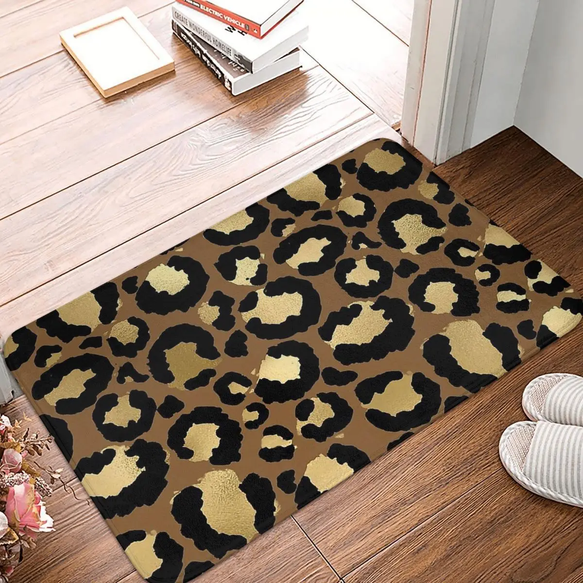 

Animal Skin Non-slip Doormat SAFARI LEOPARD ZEBRA TIGER Bath Kitchen Mat Prayer Carpet Home Modern Decor