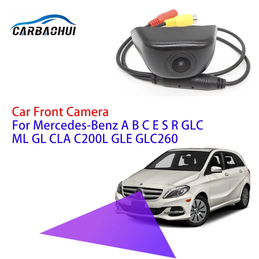 Car Special Front Full HD High quality Camera For Mercedes-Benz A B C E S R GLC ML GL CLA C200L GLE GLC260 Car front camera CCD