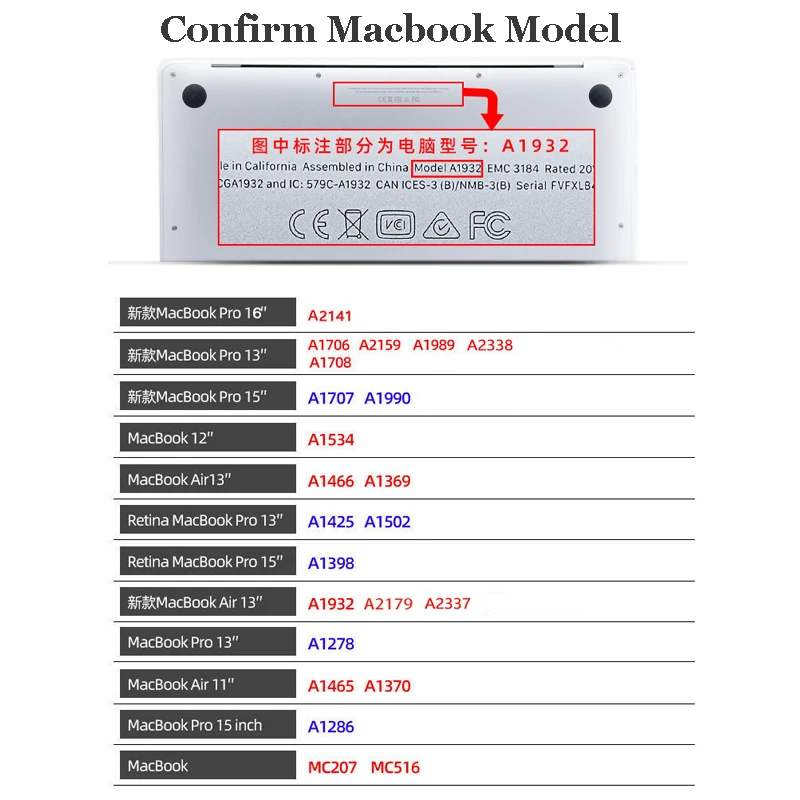 Чехол для ноутбука MacBook Air 11 13 чехол Macbook Pro 15 2020 защитный 16 2021 14 Retina с рисунком -