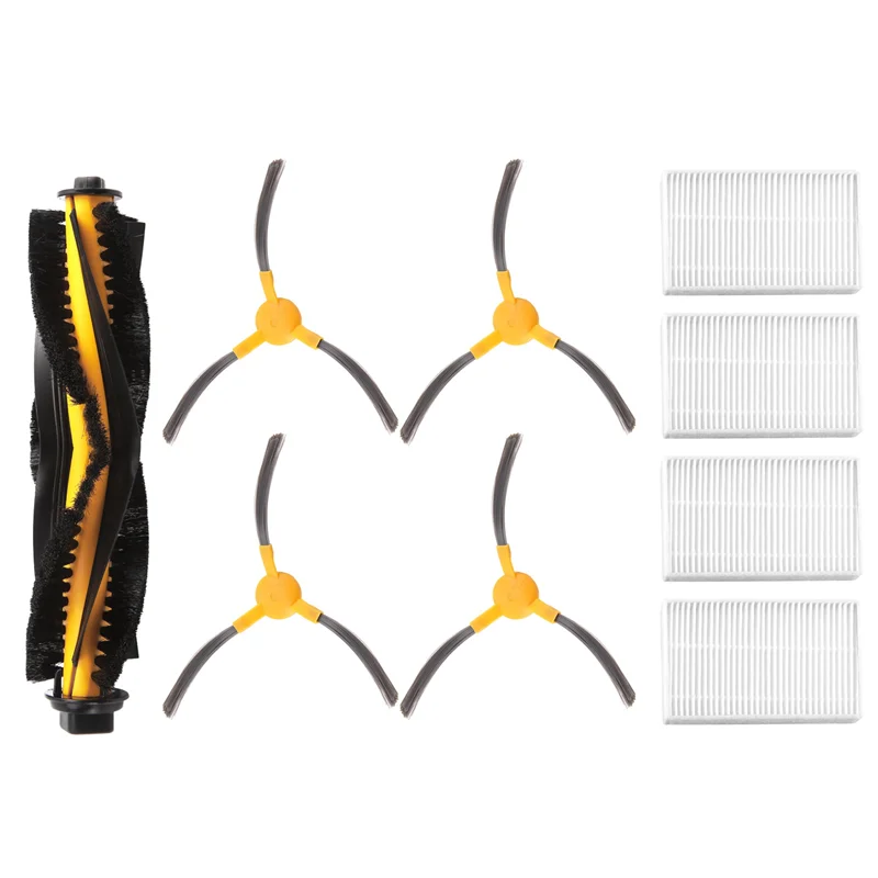 Набор боковых щеток для прокатки подходит Liectroux C30B /Proscenic 800T 820S 820T 830T Запчасти