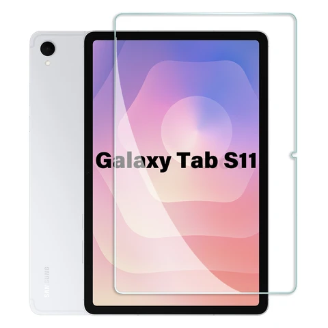 Защитная пленка из закаленного стекла для Samsung Galaxy Tab S11 5G, 11,0-дюймовый планшет, защитная пленка HD против царапин SM-X730 SM-X736