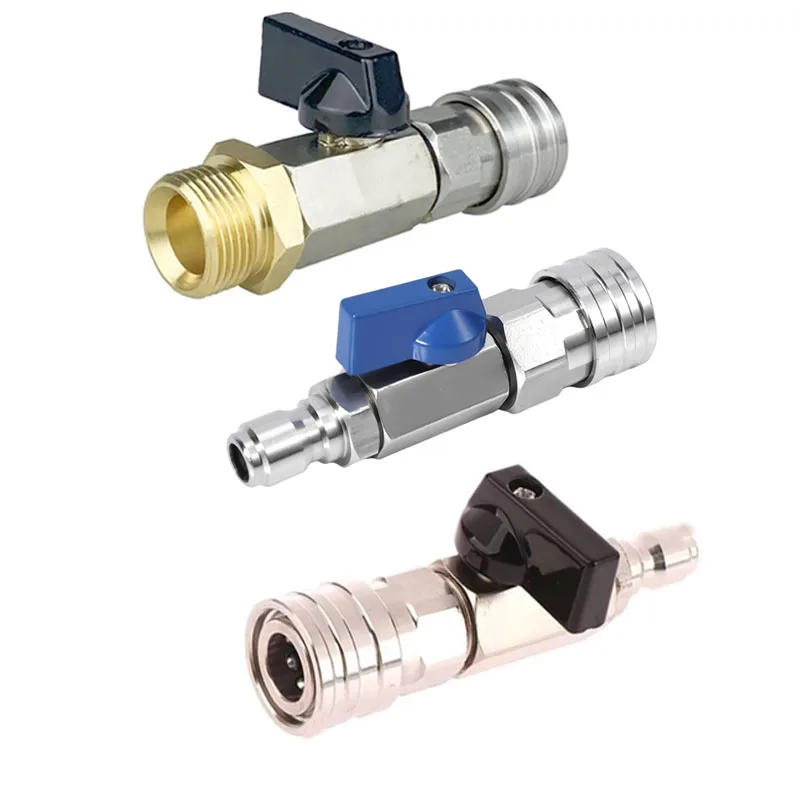 Шаровой Кран Для Мойки Высокого Давления Быстроразъемное Соединение M22 14 Мм