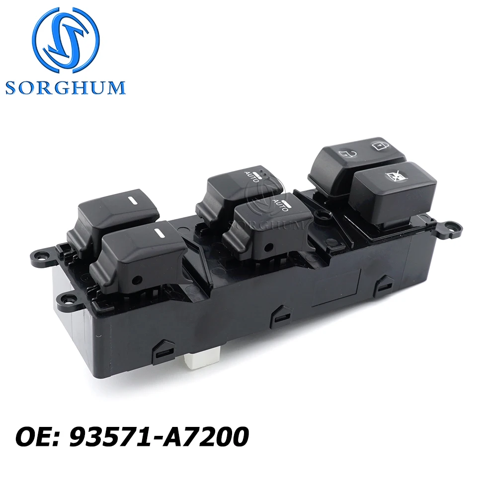 

SORGHUM Car Accessories Electric Power Master Window Control Switch Button For Kia Forte 2014-2018 93571-A7200 93571A7200