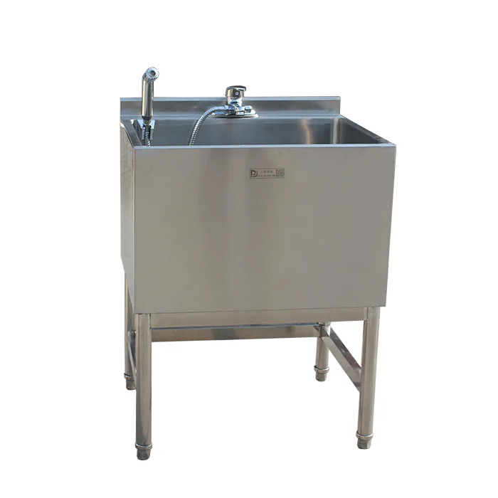 

MT Veterinary Hot Sale Pet Bath Tub Dog Grooming Bath Tub Stainless animal cleaning grooming pool dog cat automatic washing sink