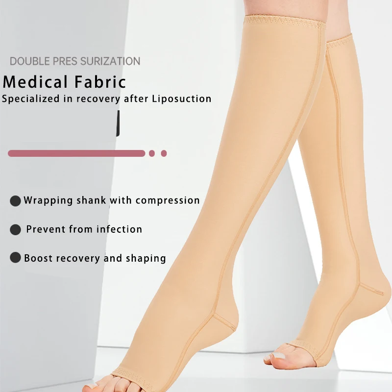 

Wraps For Shank Thigh Liposuction Recovery Medical Grade Garment Varicose Socks Burn-scald Legging Sleeve Compression Shaper